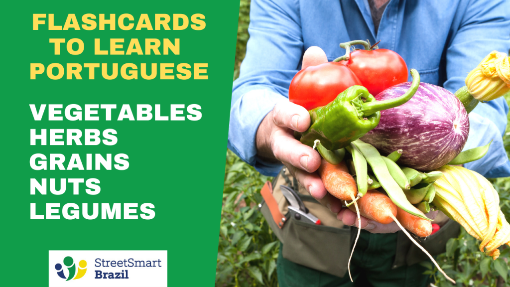 Portuguese Vocabulary Flashcards: Vegetables, Herbs, Nuts & more – صحيفة الصوت