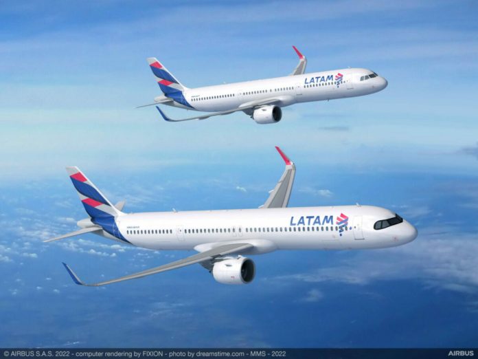 Latam Airlines reforça frota com pedido adicional de 17 Airbus A321neo e endossa A321XLR – صحيفة الصوت