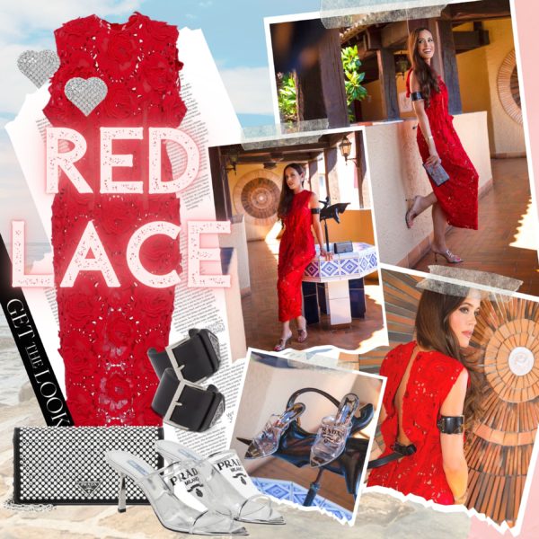 My Look: Red Lace | Sandra‘s Closet – صحيفة الصوت