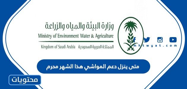 متى ينزل دعم المواشي هذا الشهر محرم 1444 – صحيفة الصوت