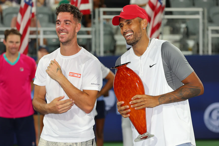 Alex de Minaur wins Atlanta Open as Nick Kyrgios and Thanasi Kokkinakis claims doubles title – صحيفة الصوت