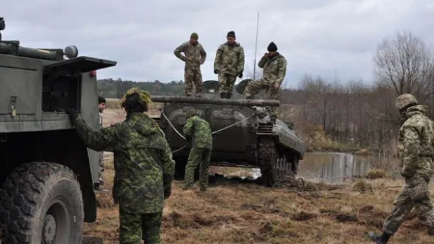 Canada to join British-led mission to train Ukrainian recruits: sources-صحيفة الصوت