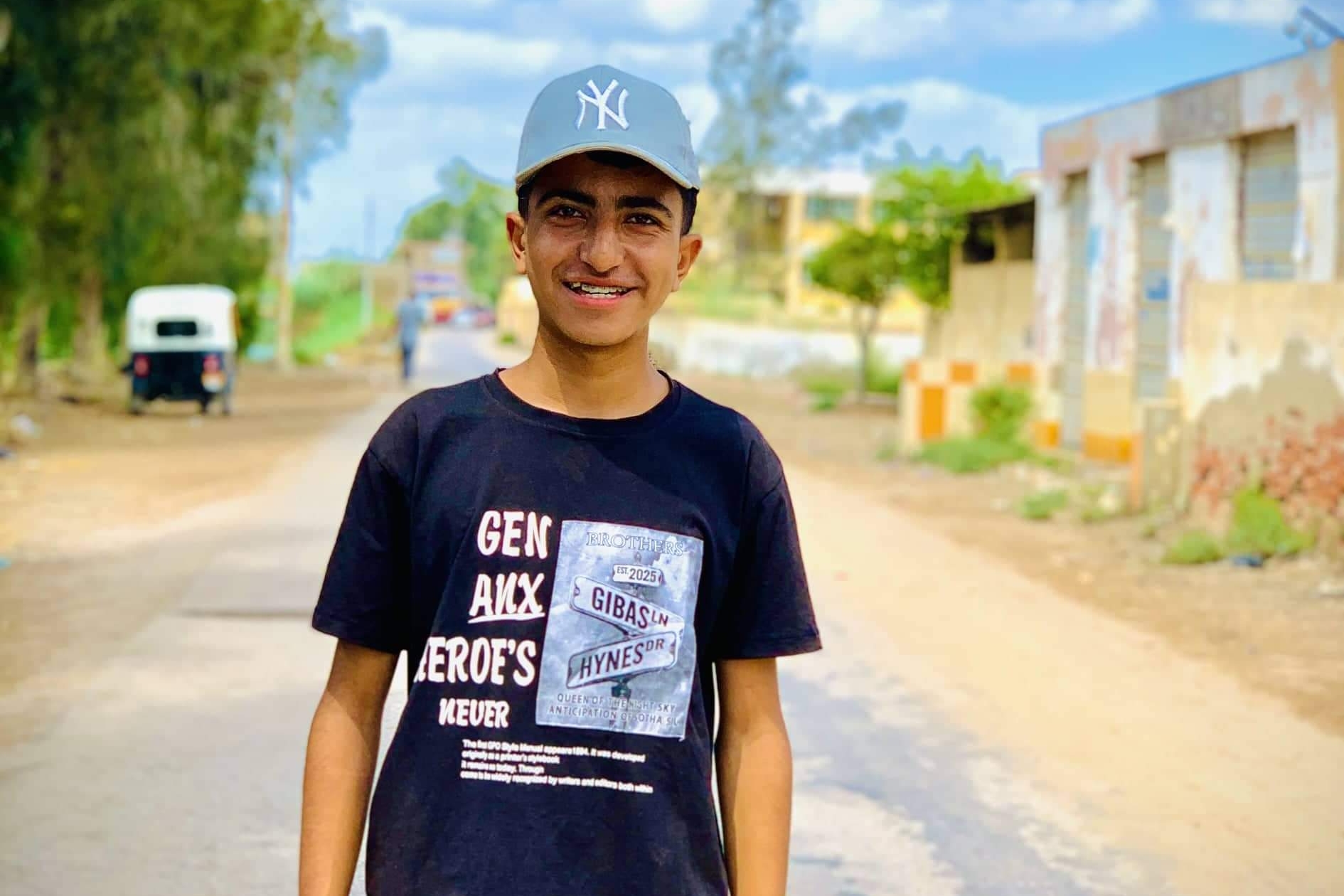 تعرف علي “يوسف راشد”و شهرته ( ارنوب ) وهو شاب يبلغ من العمر 15عام