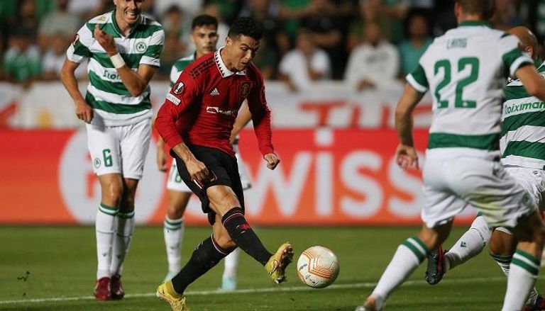 بالفيديو أهداف مباراة مانشستر يونايتد ضد أومونيا في الدوري الأوروبي