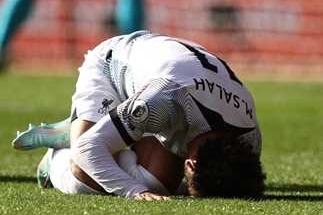 لا أهداف لمحمد صلاح في مباراة نوتنجهام فورست ضد ليفربول