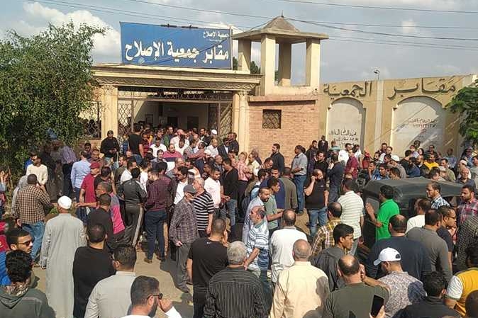 في 11 نعشًا.. تشييع جثامين ضحايا حادث المنصورة بالمحلة الكبرى.
