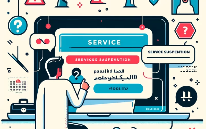 كيفية الاستعلام عن إيقاف الخدمات برقم الهوية وخطوات تقديم طلب الرفع بسهولة وفعالية