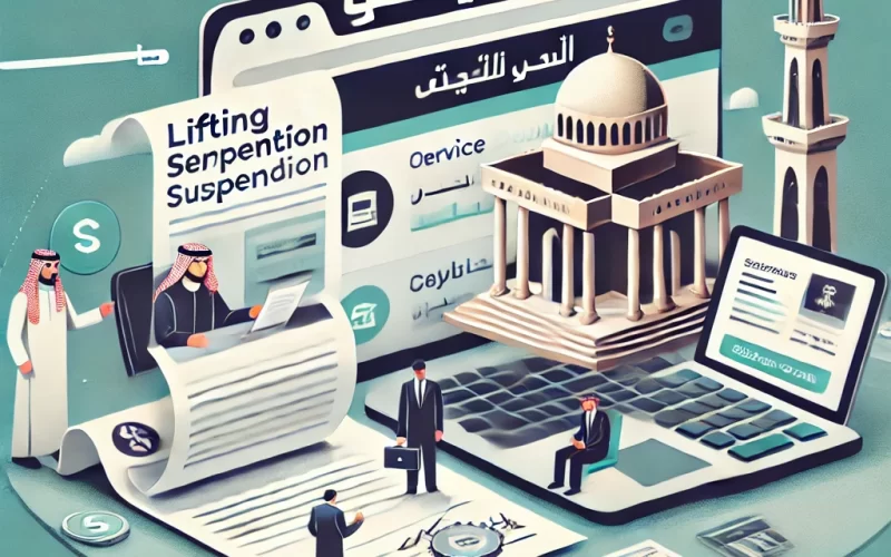 كيفية رفع إيقاف الخدمات برقم الهوية في السعودية 1446