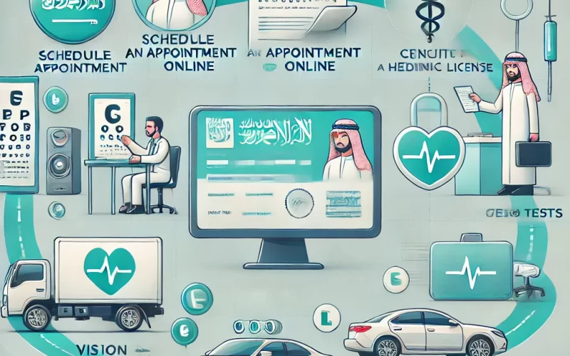 شروط الفحص الطبي لتجديد رخصة القيادة في السعودية