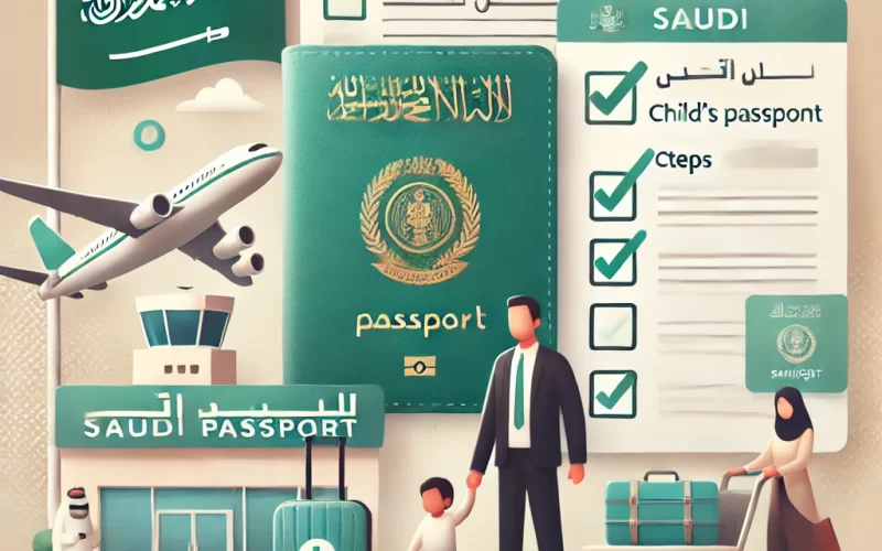 خطوات إصدار جواز سفر للأطفال في السعودية