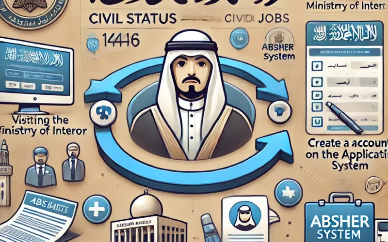 كيفية التقديم على وظائف الأحوال المدنية لعام 1446