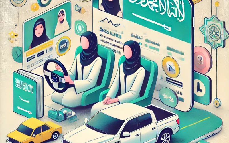 كيفية إصدار رخصة قيادة للنساء في السعودية 1446