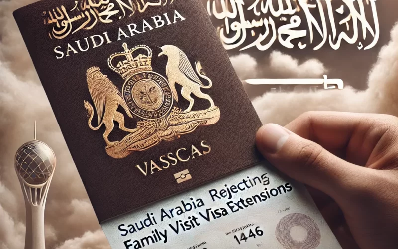 أسباب رفض تمديد تأشيرة الزيارة العائلية من الجوازات السعودية 1446 وكيفية تجنبها