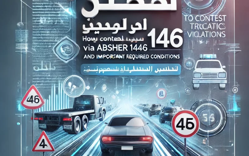 طريقة الاعتراض على المخالفات المرورية عبر منصة أبشر 1446 والشروط اللازمة لتجنب الغرامات
