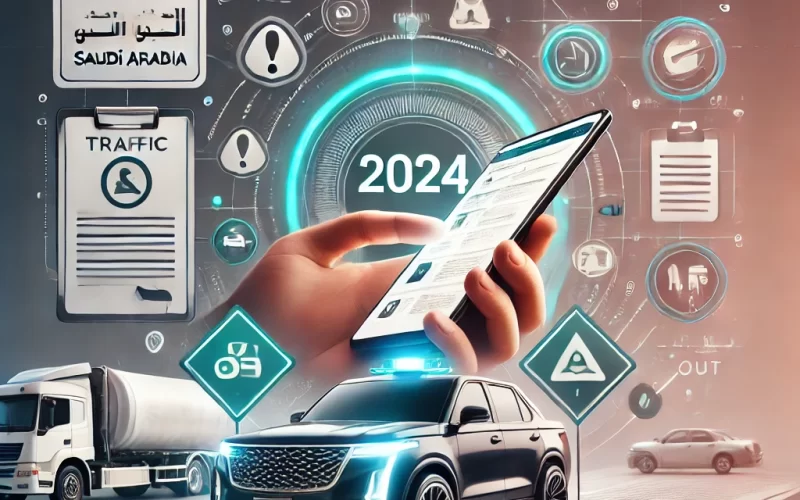 طريقة الاستعلام عن المخالفات المرورية في السعودية 2024 برقم الهوية