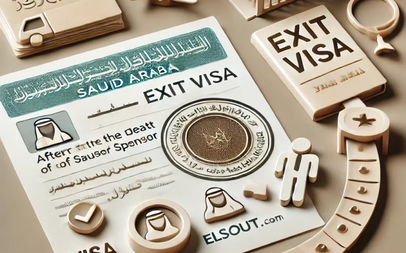 إجراءات وشروط الخروج النهائي للعامل بعد وفاة الكفيل في السعودية 1446: دليل شامل