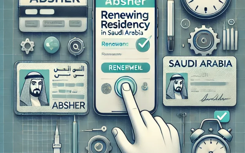خطوات تجديد الإقامة عبر منصة أبشر 2024: الشروط والرسوم وكيفية التنفيذ بسهولة