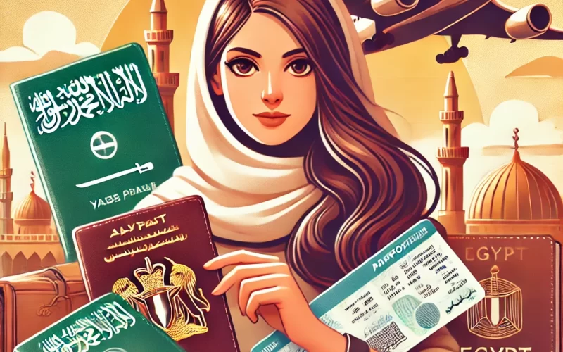 كيفية الحصول على تصريح السفر للسيدات من مصر إلى السعودية 2024