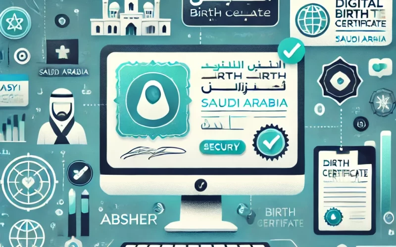 إصدار شهادة الميلاد الرقمية عبر أبشر بخطوات سهلة