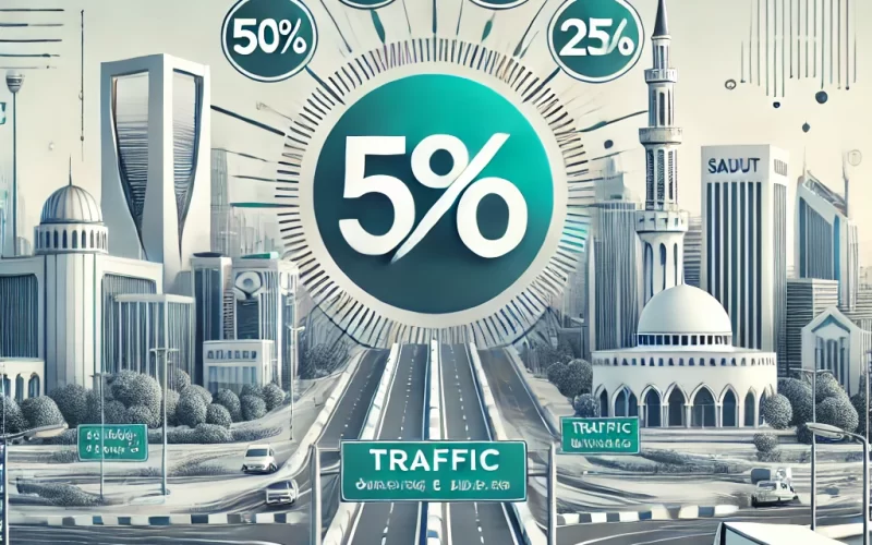 المرور السعودي: شروط تخفيض المخالفات 50% و25%
