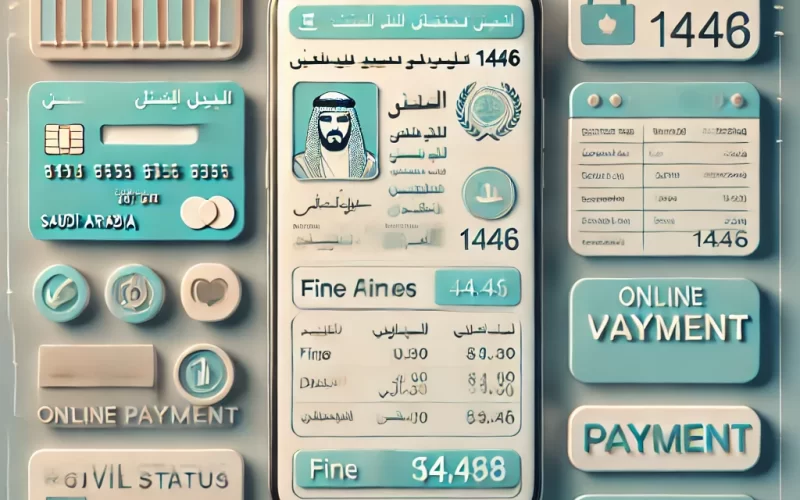 طريقة سداد غرامات الأحوال المدنية إلكترونيًا في السعودية 1446