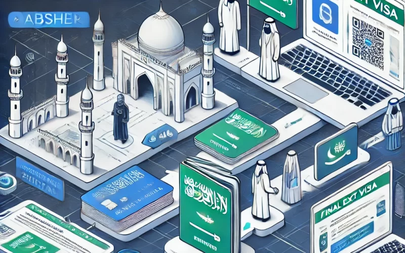 استعلام تأشيرة الخروج النهائي عبر أبشر 1446