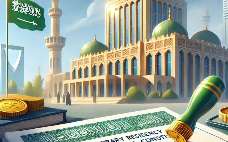 رسوم الإقامة المؤقتة في السعودية 1446 وشروط التجديد