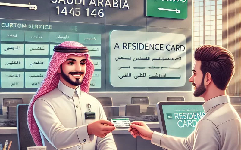 إصدار بطاقة الإقامة لأول مرة ورسومها 1446
