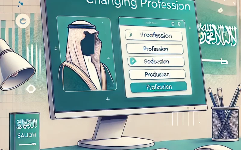تغيير المهنة عبر أبشر: الشروط والخطوات الكاملة