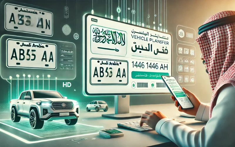 نقل لوحات المركبات عبر أبشر 1446هـ: الشروط والخطوات