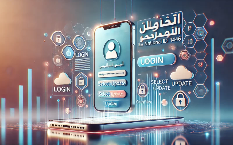 تحديث البيانات في نفاذ برقم الهوية 1446