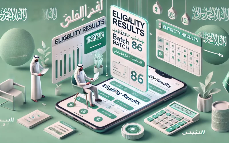 خطوات الاستعلام عن أهلية حساب المواطن دفعة يناير 86