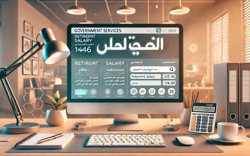 الاستعلام عن راتب التقاعد 1446 واحتساب قيمته
