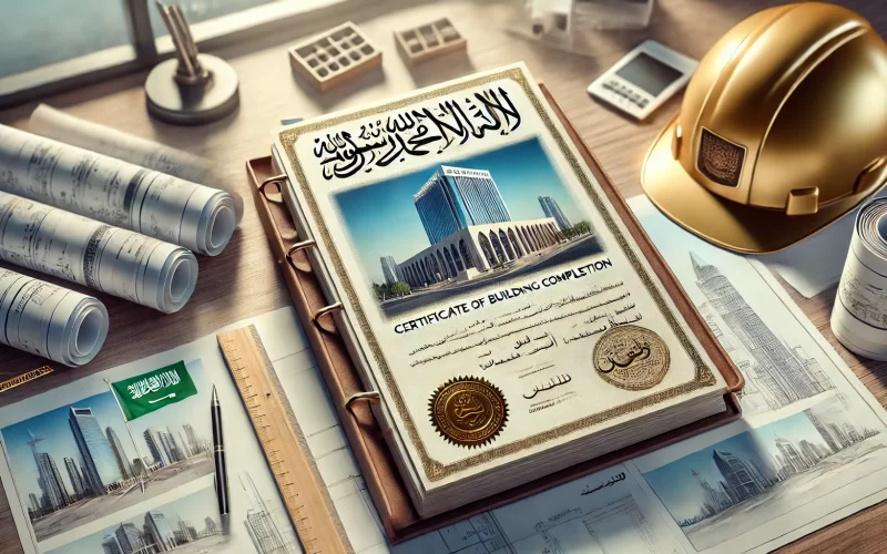 كيفية استخراج شهادة إتمام بناء في السعودية 1446