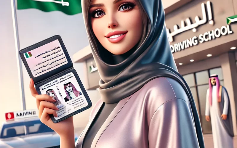 رسوم استخراج رخصة القيادة للنساء بالسعودية 1446