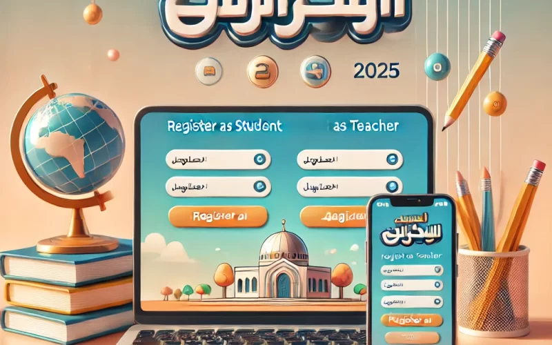 التسجيل في منصة مدرستي 2025: دليل الطالب والمعلم