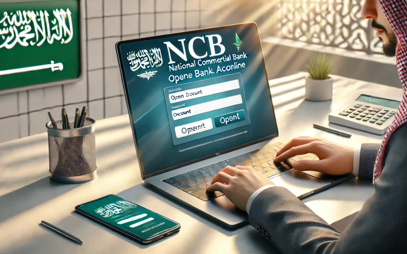 فتح حساب البنك الأهلي السعودي أونلاين