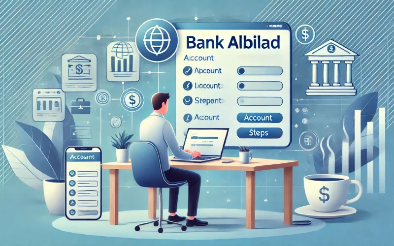 طريقة فتح حساب بنك البلاد 1446 والشروط بالتفصيل