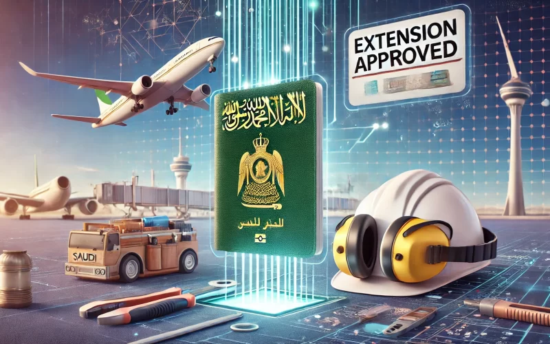 تمديد تأشيرة الخروج والعودة للعمالة خارج المملكة: الجوازات توضح