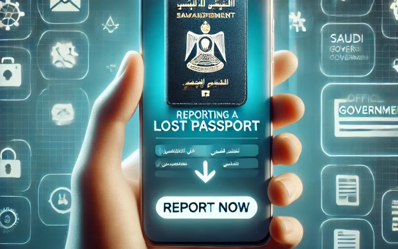 الإبلاغ عن جواز سفر مفقود في السعودية إلكترونيًا