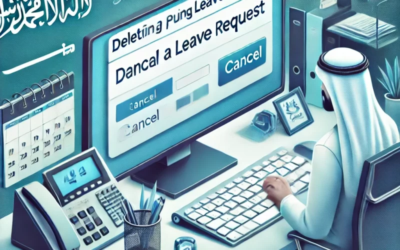حذف الإجازة المعلقة في نظام فارس 1446