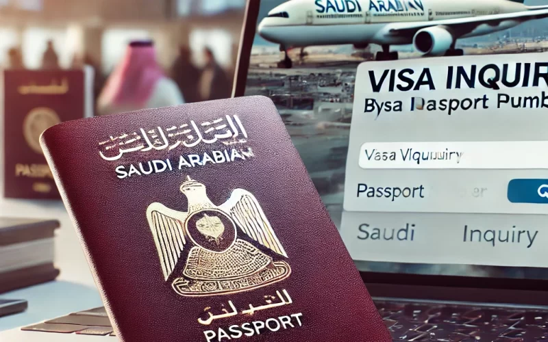 الاستعلام عن تأشيرة السعودية 1446 برقم الجواز