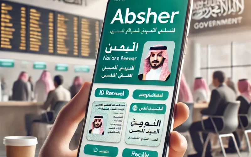 تجديد الهوية الوطنية واستخراج سجل الأسرة عبر أبشر