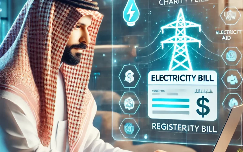 طريقة تسجيل فاتورة الكهرباء في إحسان