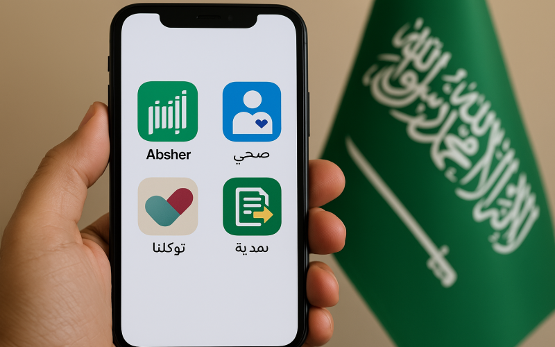 أفضل تطبيقات خدمات المواطنين في السعودية