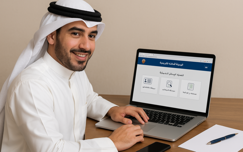 كيفية تحديث بياناتك المدنية عن بُعد في الكويت