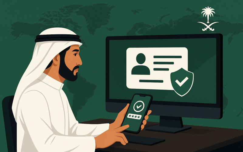 التحقق من البيانات الشخصية في السعودية