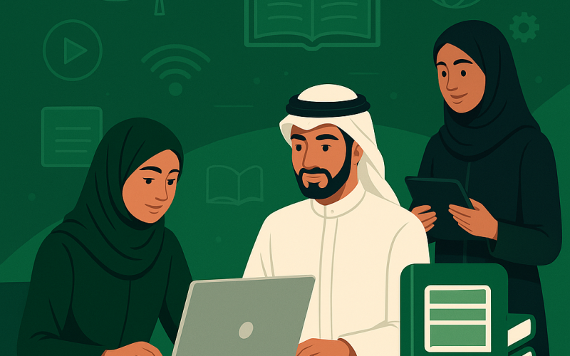 مستقبل التعليم الإلكتروني في السعودية