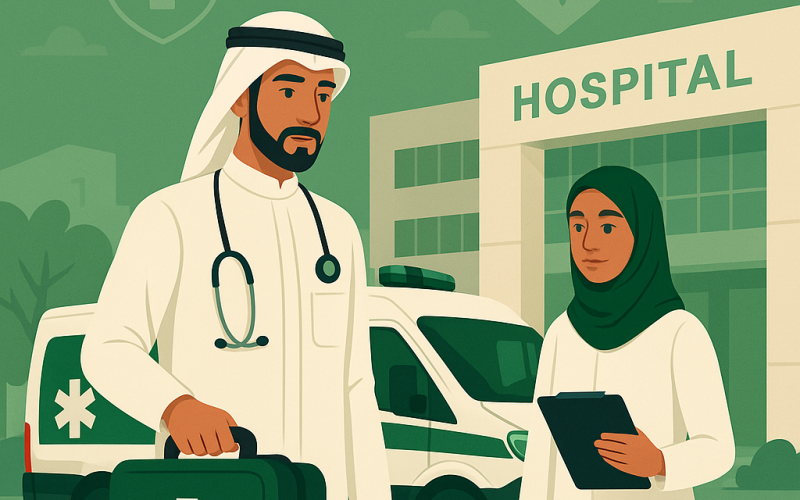 خدمات الطوارئ الصحية في السعودية