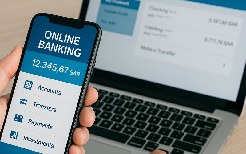 أفضل خدمات البنوك الإلكترونية في السعودية